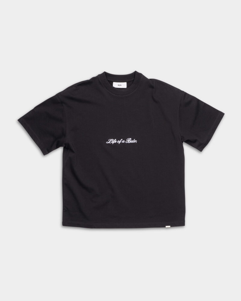 BALR Men's Identity Box T Shirt B1112.1285 Jet Black
