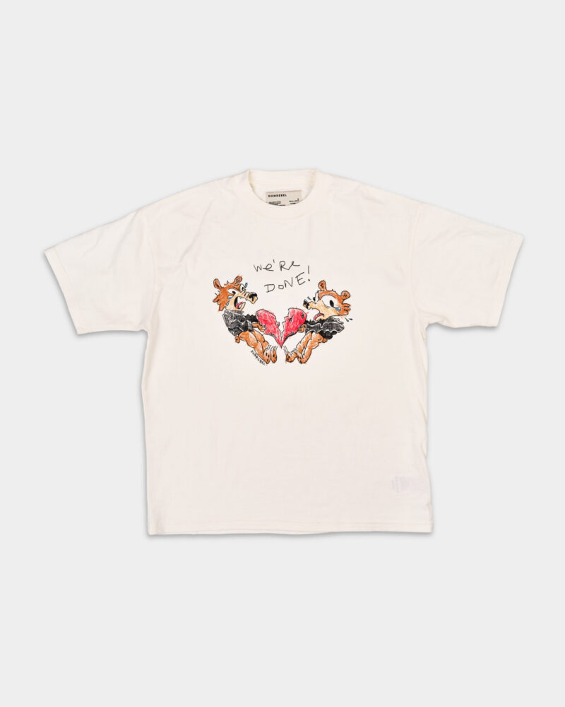 DOMREBEL Done T Shirt Ivory