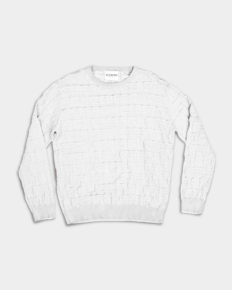 Iceberg Men's Round Neck Knitted I1P A009 7633 1101