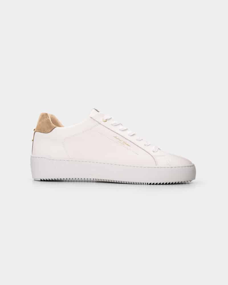 Android Homme Men's Zuma Leather Hardware White/Beige Sneaker AHP231-67