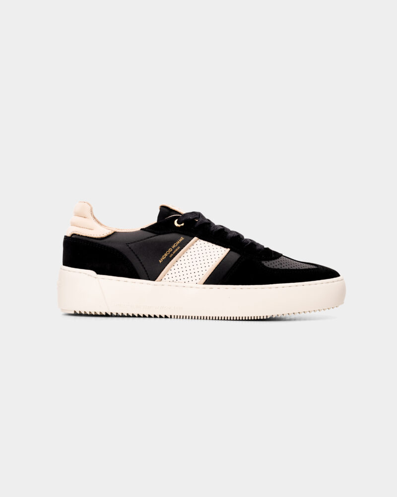 Android Homme Men's Coliseum Leather Suede Terrace Black/Beige AHP252-05