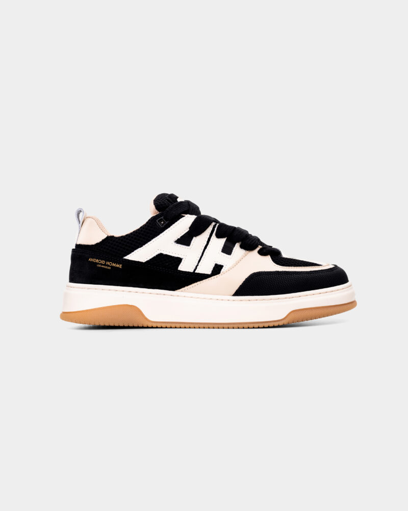 Android Homme Men's AH Skate Mesh Black/Beige Sneaker AHP252-04