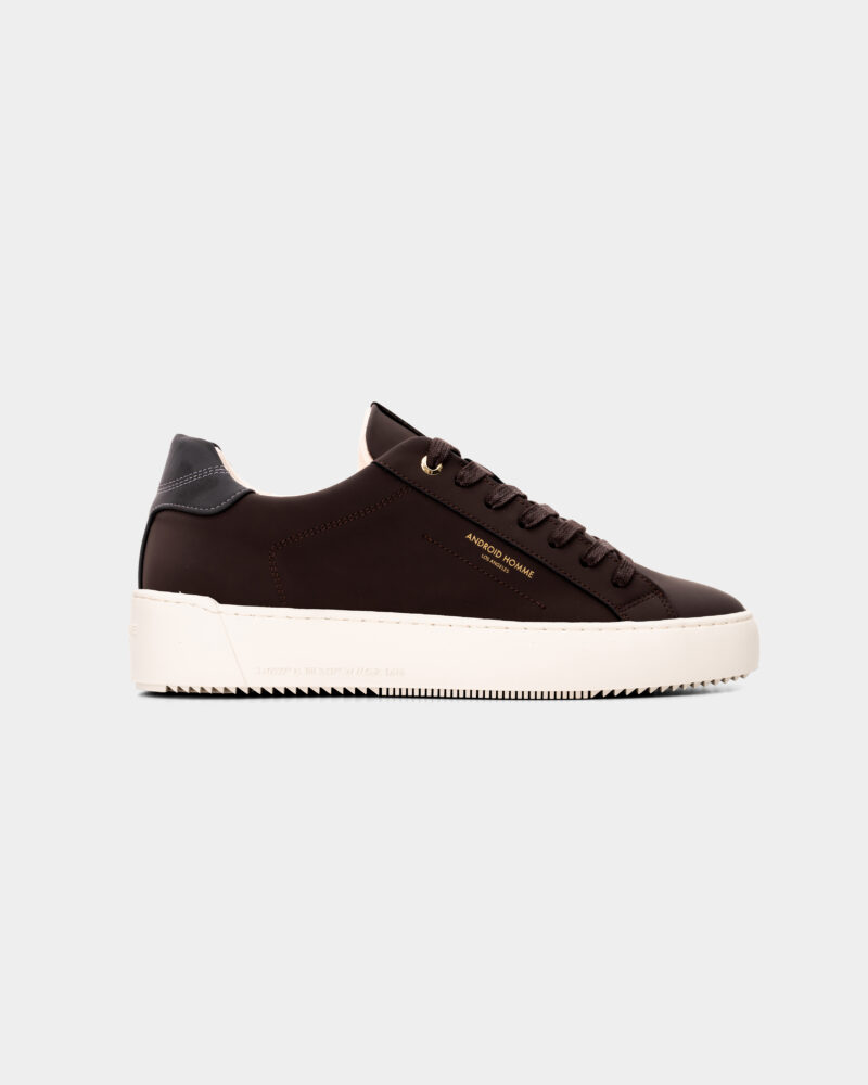 Android Homme Men's Zuma Gomma Reflefctive Heel Brown/Black Sneaker AHP251-07