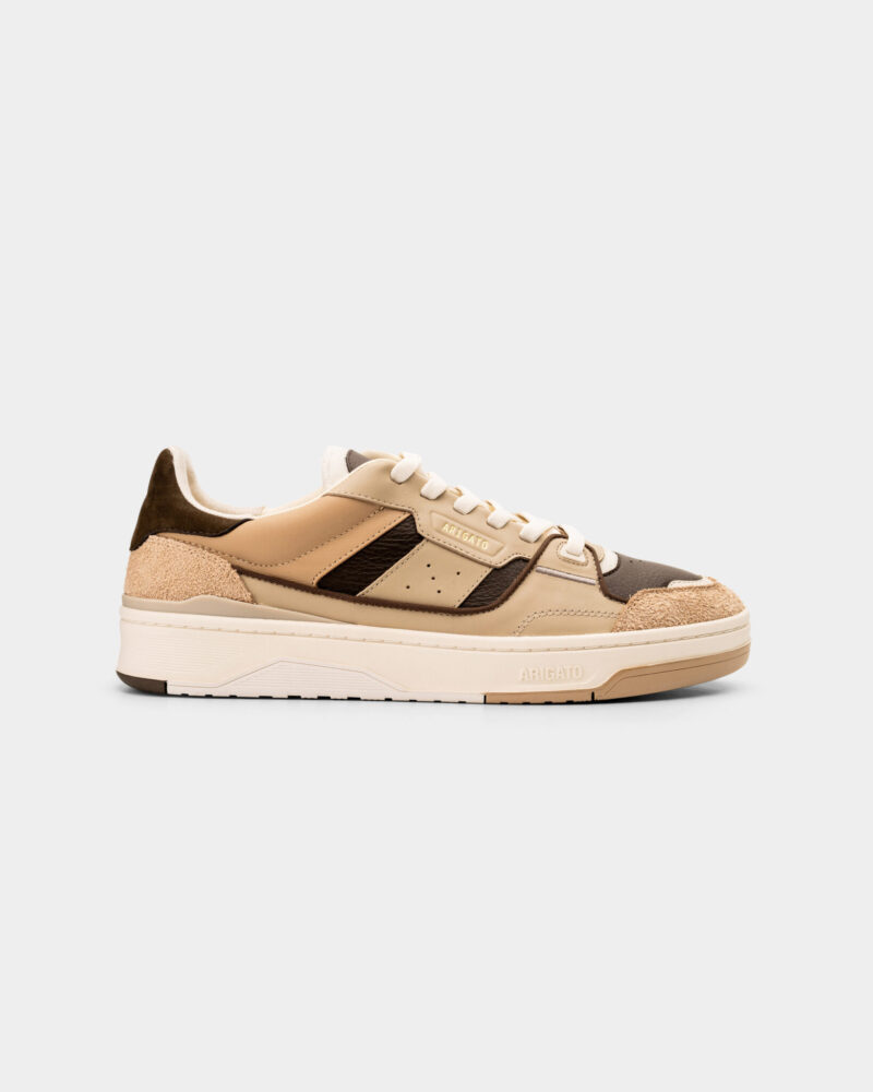 Axel Arigato Men's Clay sneaker F2538006 Beige/Dk Brown