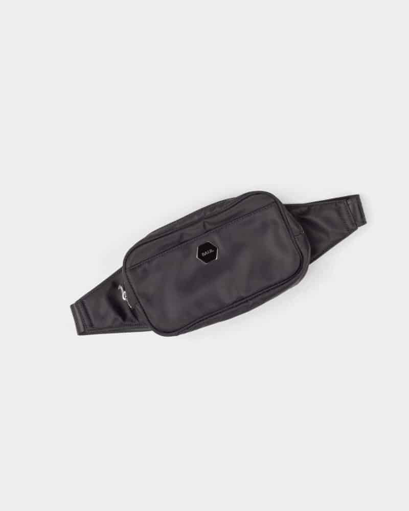 BALR Men's Classic Waistbag B6220.1027 Jet Black