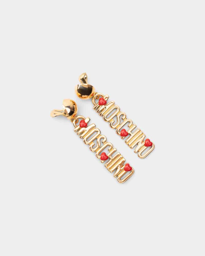 Moschino Ladies Gold Earrings  A9131 8489 1606