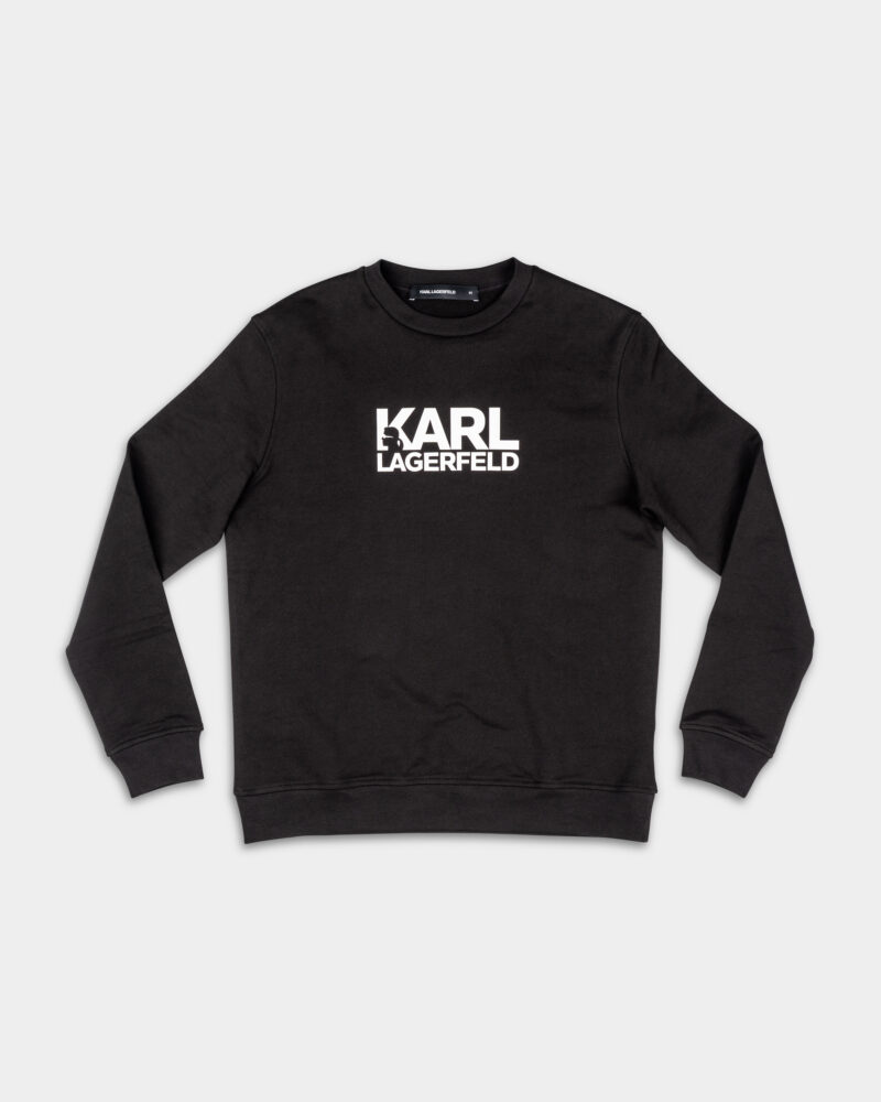 Karl Lagerfeld Men's Sweat Crewneck 70509155291 990 Black