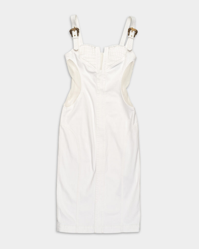 Versace Jeans Ladies Bull Str Slouchy Dress 78HAO951 EW015TC2 003