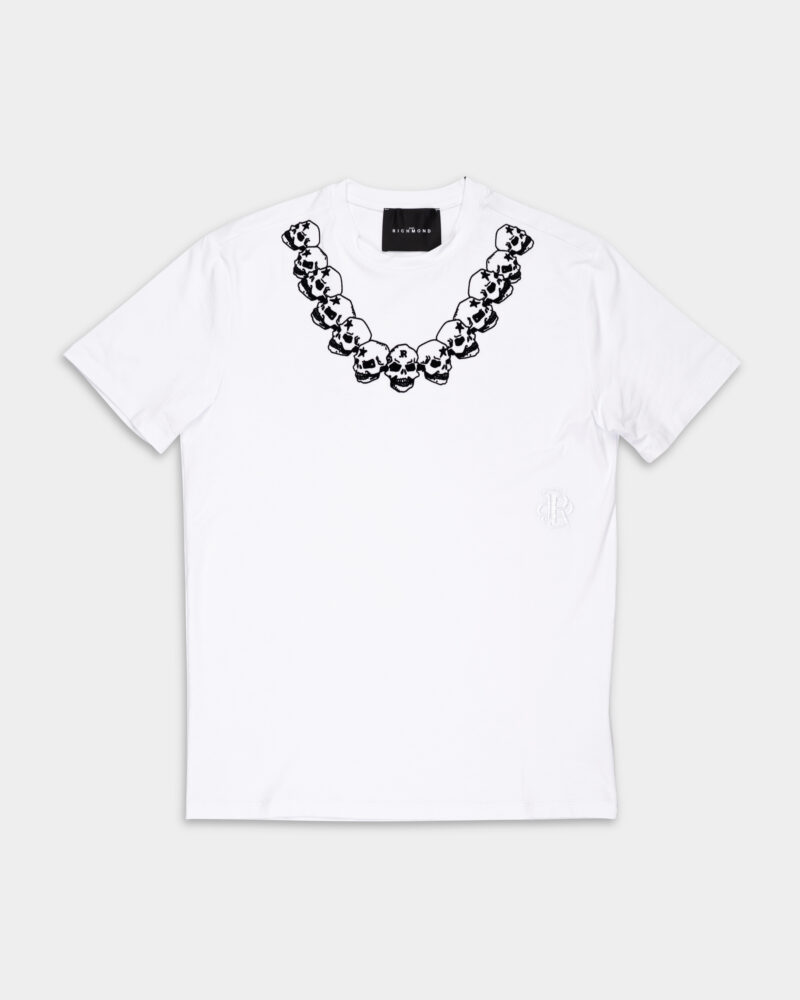 JR Men's Zaika Slim T Shirt RMP25241TSTG White