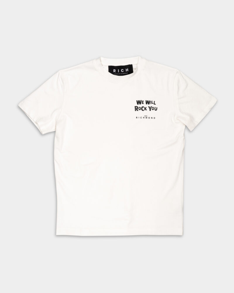 JR Men's Renens T Shirt HMP25023TSOF Off White