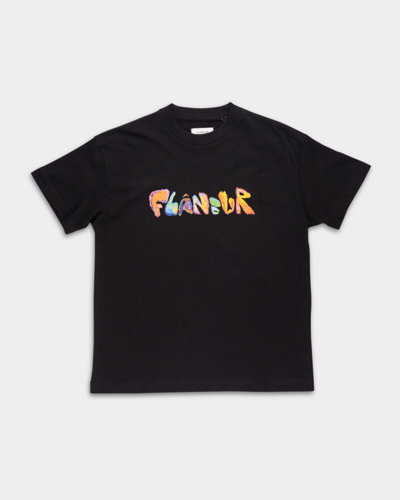 Flaneur Markerstift T Shirt Black F15016