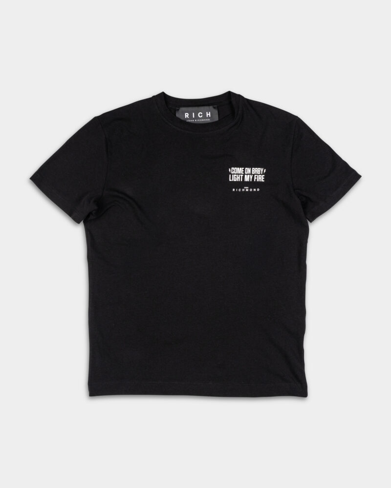 JR Men's Handrik T Shirt HMP25021TSOF Black