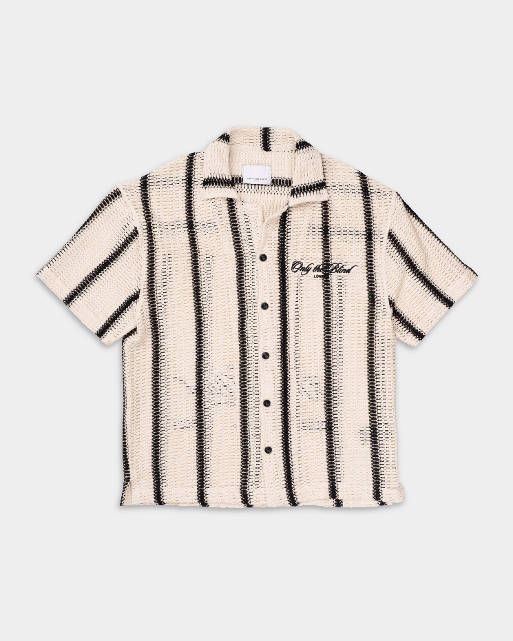 Only The Blind Desert Stripe Shirt Beige OTB-SH1520